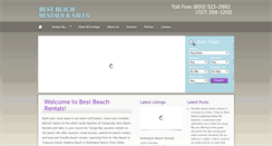 Desktop Screenshot of floridabestbeachrentals.com